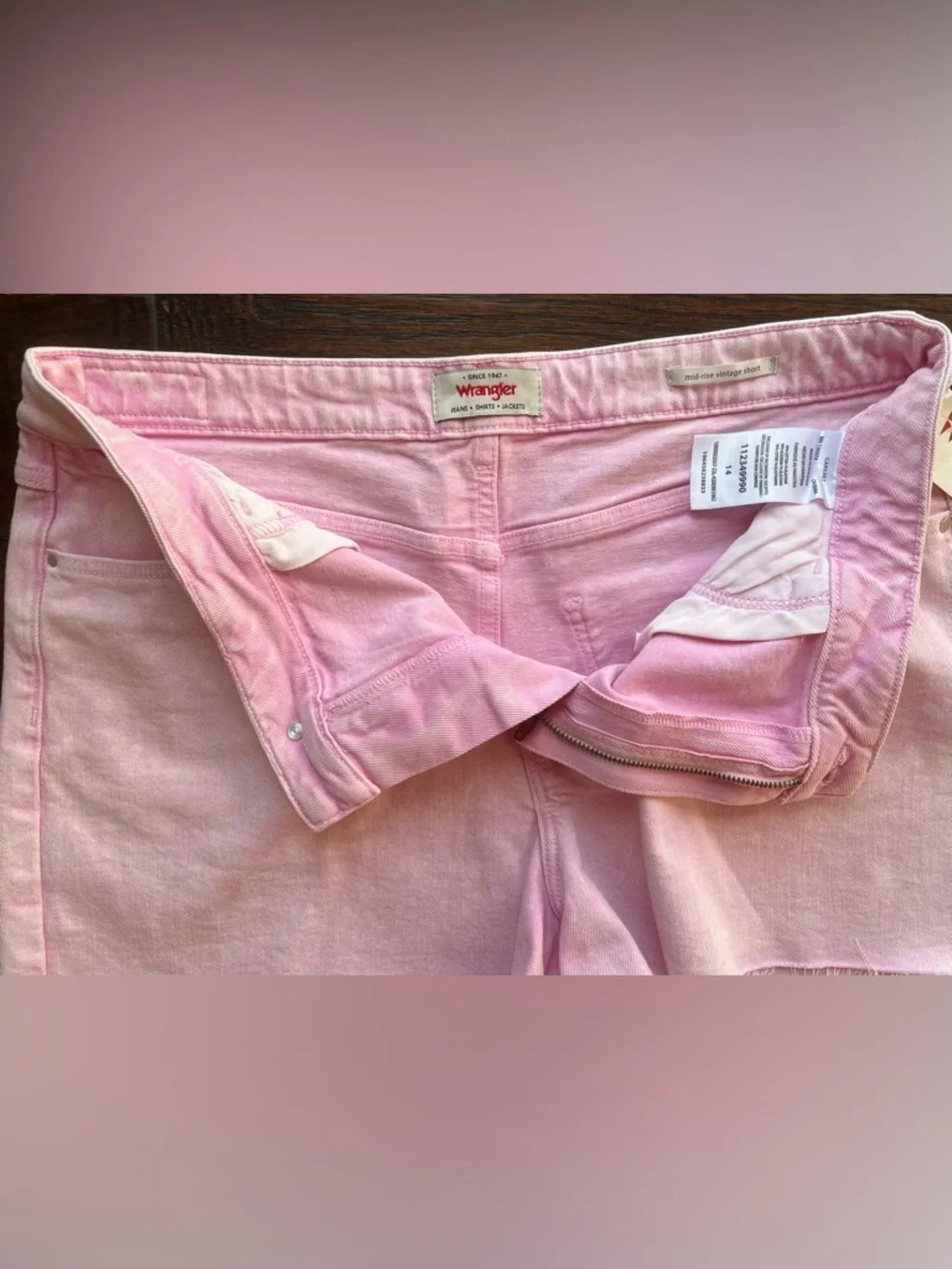 Wrangler Shorts Mid Rise - Picture 7 of 8